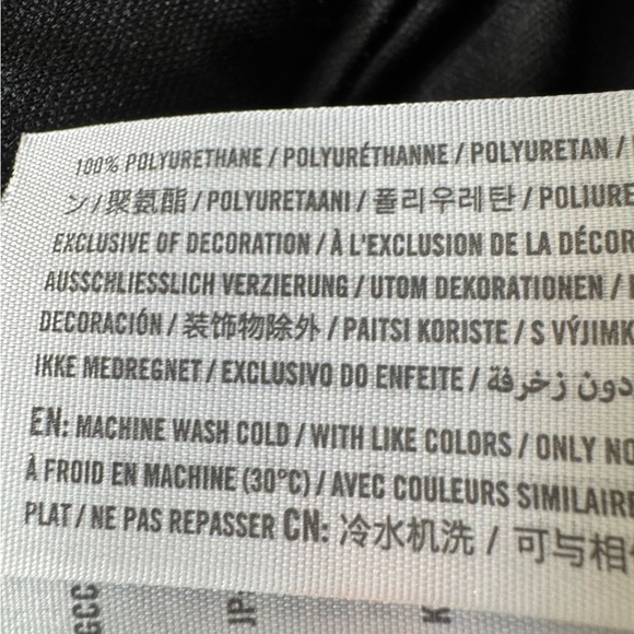 Abercrombie & Fitch The Skinny High Rise Faux Leather Pants Size 37 = Size 24 - Picture 11 of 12